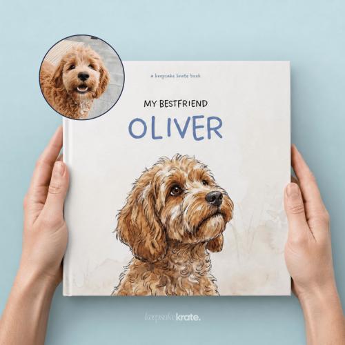 Custom Pet Picture Photo Book Personalized Kids Story Dog Gift Personalized Gifts for Kids Pet Baby Shower Gift Pet Gift for Kids Storybook