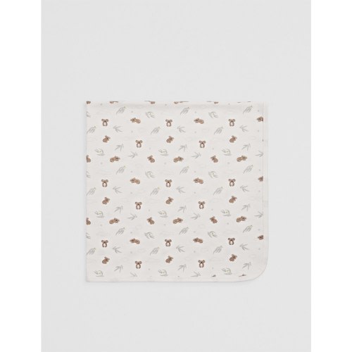 Country Road Organically Grown Cotton Jersey Swaddle | David Jones