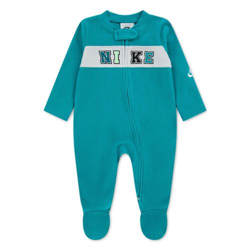 Baby Nike Microfleece Block Letter Long Sleeve Coverall