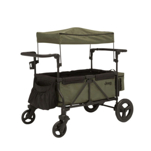 Wrangler Deluxe Stroller Wagon with Cooler Bag
