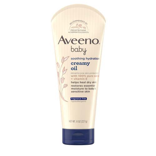 Aveeno Baby Soothing Hydration Creamy Oil for Dry Sensitive Skin, 8 oz