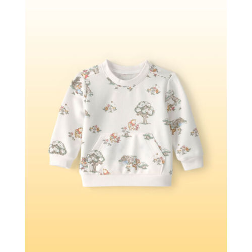 Baby Disney© Winnie the Pooh French Terry Pullover Sweatshirt - White - OshKosh B'gosh | Carter's