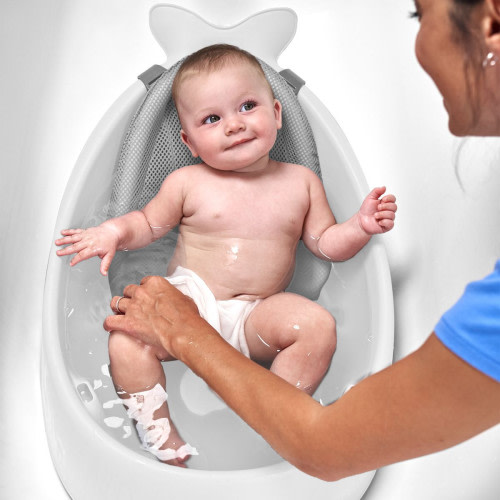 Moby Smart Sling 3-Stage Bath Tub - White