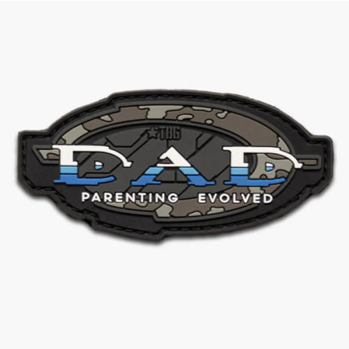 Dad Parenting Evolved PVC Patch - Waterproof & Versatile Attachment – Tactical Baby Gear