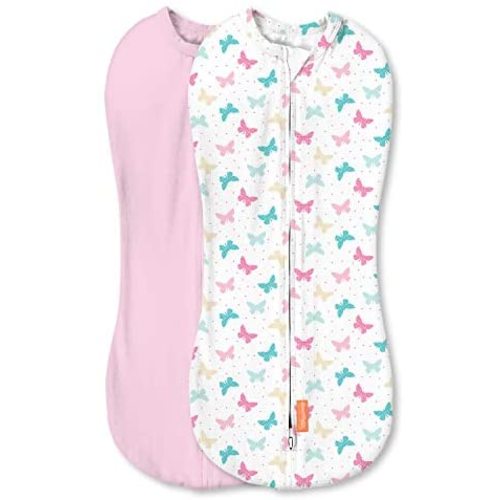 SwaddleMe Pod – Newborn Size, 0-2 Months, 2-Pack (Free to Fly )