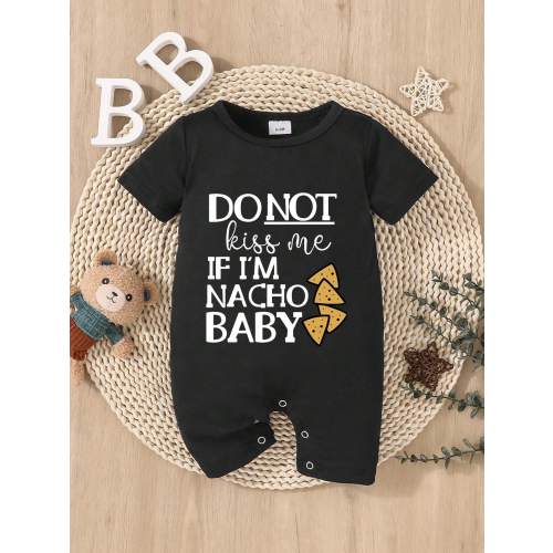 2026 Spring/Summer New Arrival Baby Unisex Casual Short Sleeve Romper