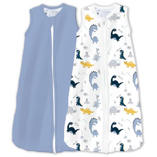 TOTCHILL Baby Sleep Sack, 1.0 TOG Cozy Wearable Blanket, Soft Sleeping Bag with Zipper, Toddler Sleep Sack 0-3-6-12-24-3T