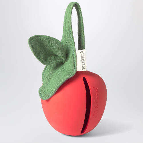 Apple-shaped pacifier case