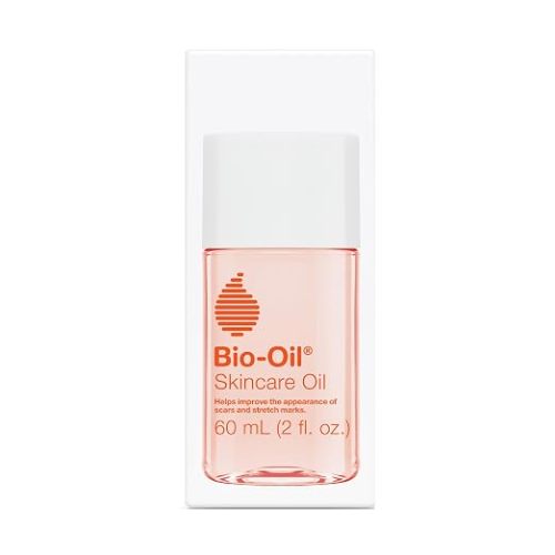 Bio-Oil Skincare Body Oil Serum, Scars & Stretch Marks, 2 fl oz | Dermatologist Recommended, Vitamin E & A, Dry & Sensitive Skin, Non-Comedogenic, Face and Body, Scar Treatment