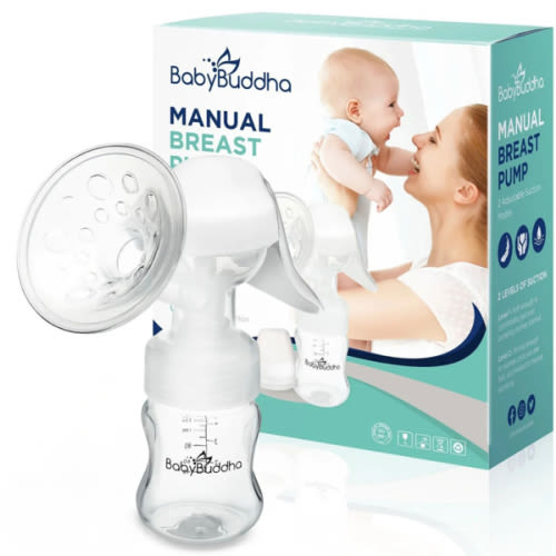 Manual Breast Pump – Comfortable & Portable Breastfeeding Solution
