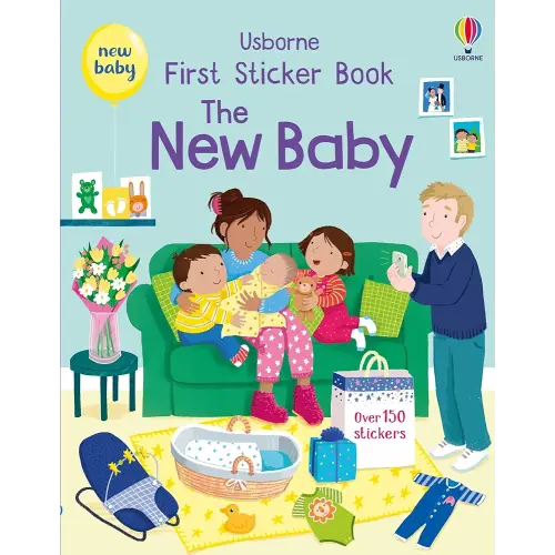First Sticker Book The New Baby (First Sticker Books)