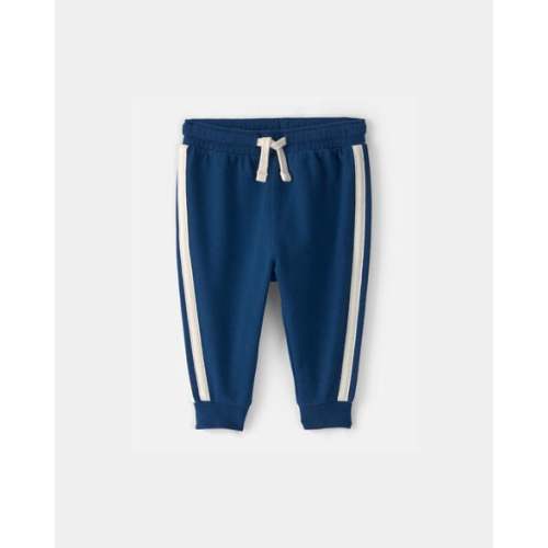 Baby Boy French Terry Pants - Navy Blue | Carter's