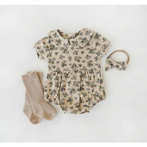 Violetta Floral Romper – The Honey and Bro Co.