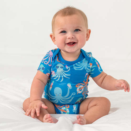 Octopus Party Pocket Bodysuit – Little Sleepies