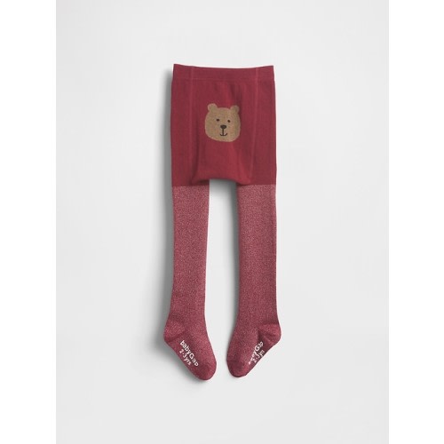 Baby & Toddler Glitter Bear Tights
