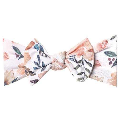 Copper Pearl Baby Bows: Stylish Headbands for Baby Girls, Premium Soft and Stretchy Baby Headbands, Perfect for Newborns, Trendy Designs - Autumn