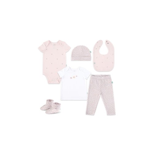 Bilbi 6 Piece Set Daisy Pink | Baby Bunting AU