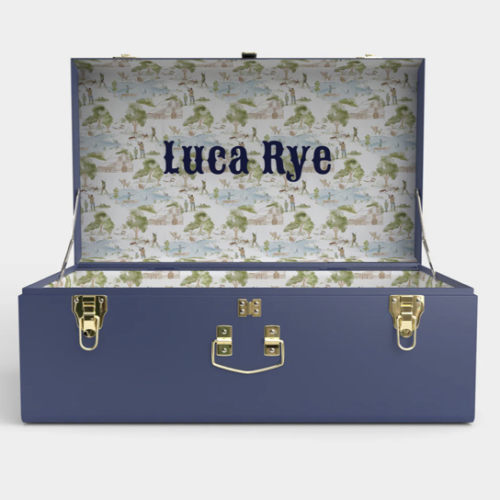 Grand Trunk - Navy - Heritage Hunt / Embroidery