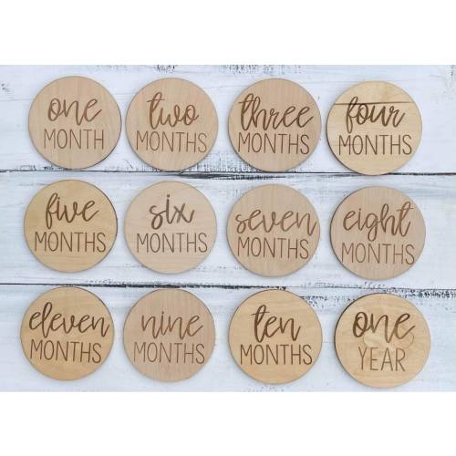 Bilingual Baby Milestone Markers in English & Spanish