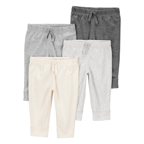 Newborn Multi Baby 4-Pack Pull-On Pants