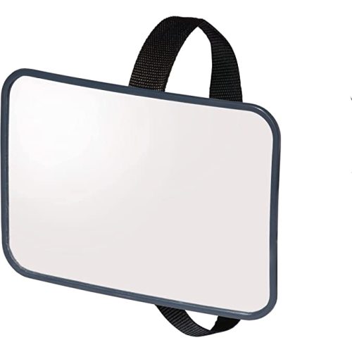 Rear Facing Baby Mirror Standard - Non-Rotating Wide View Rear-Facing Car Mirror with Headrest Mount & Shatter-Resistant Surface