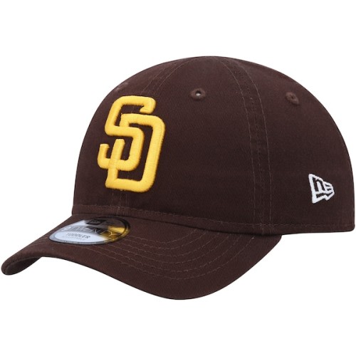 San Diego Padres New Era Toddler Team 9TWENTY Adjustable Hat - Brown