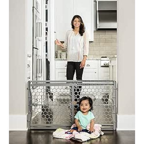 Amazon.com: Regalo Easy Fit Plastic Adjustable Extra Wide Baby Gate, 1 Count (Pack of 1) : Baby