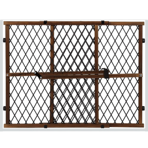 Evenflo Position & Lock Baby Gate, Pressure-Mounted, Farmhouse Collection