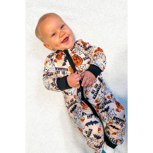 Baby's First Halloween Romper: Unisex Milestone Outfit