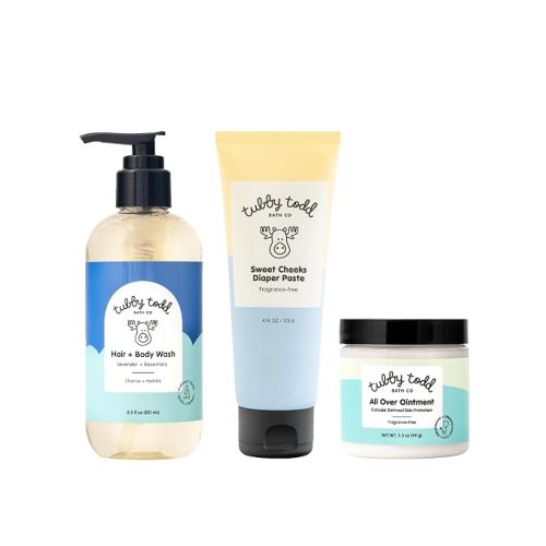 Tubby Todd Baby Bundle Newborn Skin Care Set