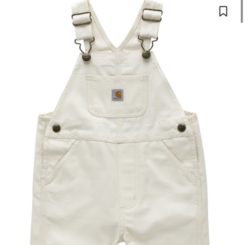 Carhartt Toddler Girls' Solid Overalls