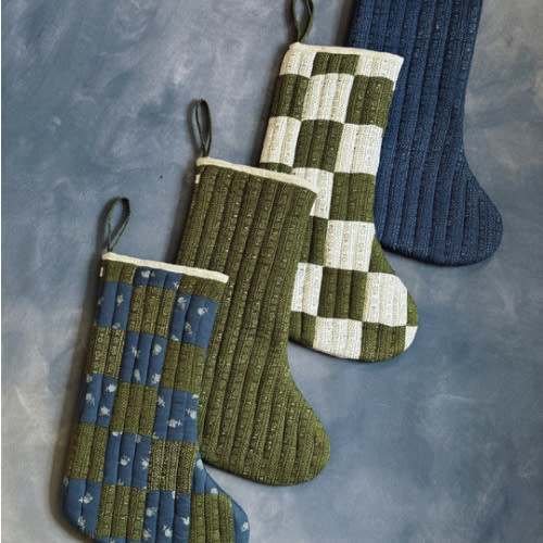 Quilted Stocking- Any of the patterns