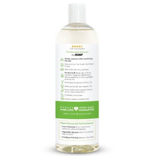 Puracy Natural Baby Shampoo & Body Wash Tear-free and Sulfate-free Citrus Grove Fragrance - 12 fl oz