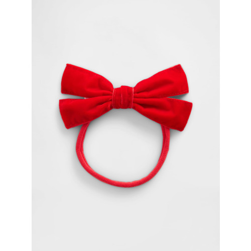 Baby Velour Bow Headband