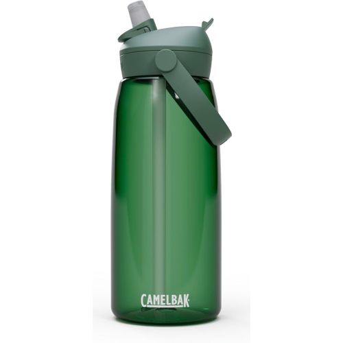 CamelBak Thrive Flip Straw Water Bottle 32oz, Forest Green