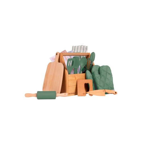 Little Chef Kids Cooking & Baking Set, 14 Piece Cooking Set