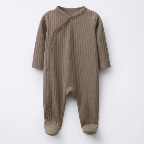 PLAIN STRUCTURE JUMPSUIT - Brown | ZARA United States