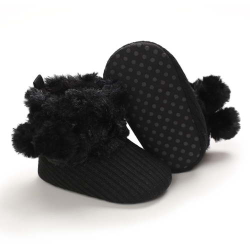 Herrnalise First Walker Baby Boys Girls Shoes Infant Toddler Winter Warm Footwear Bowknot Newborn Prewalker Boots clearance under $10 !