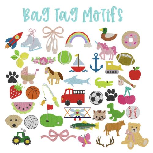 Add Motif to 5" Tag