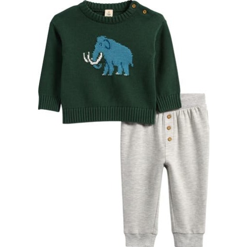 Jacquard Sweater & Pants Set, 6M