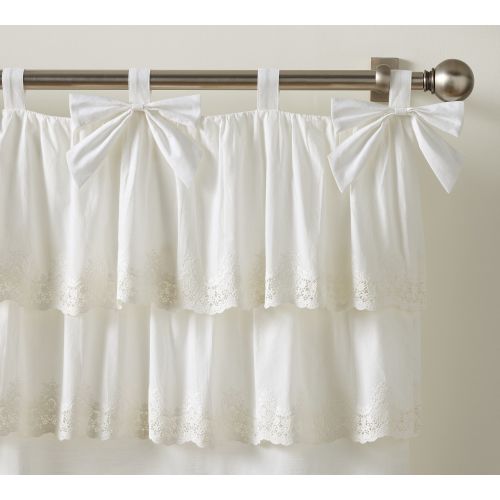 LoveShackFancy Ruffle Crochet Curtain