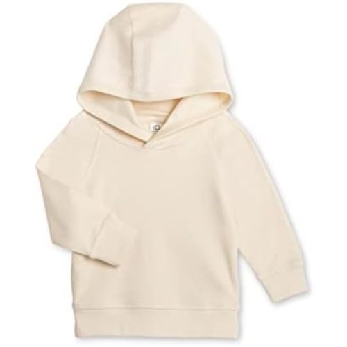 Colored Organics - Organic Cotton Long Sleeve Baby & Toddler Hoodie Pullover Shirt - Boy & Girl Clothing