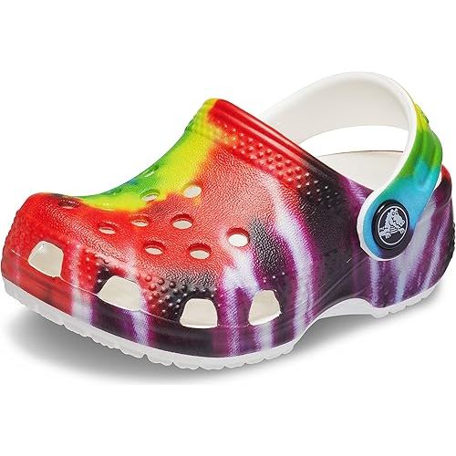 Crocs Kids' Classic Tie Dye Clogs (Infant/Toddler/Little Kid/Big Kid)