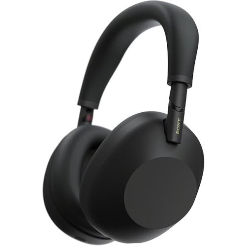 Sony WH-1000XM6 The Best Noise Canceling Wireless Headphones, HD NC Processor QN3, 12 Microphones, Adaptive NC Optimizer, Mastered by Engineers, Studio-Quality, 30-Hour Battery, Black
