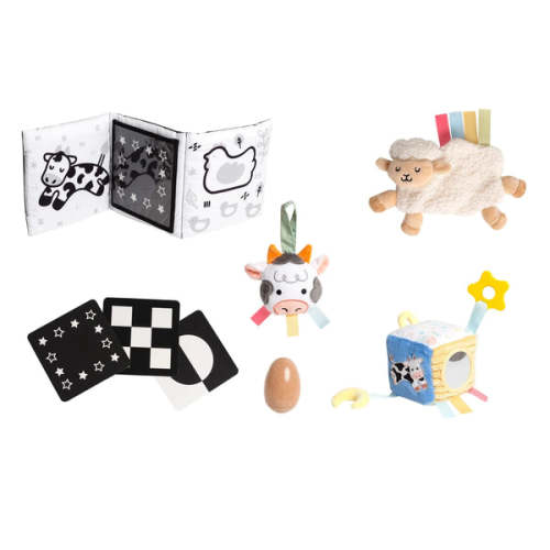 Pearhead - 8-Piece Sensory Baby Learning Kit (0-6 Months)