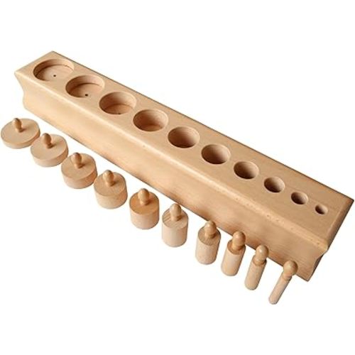 Cylinder Blocks Montessori Toy