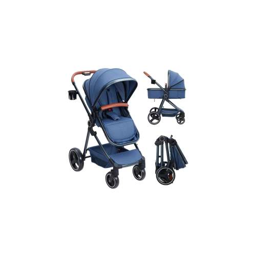 Convertible Baby Stroller, 3 in 1 Reversible Bassinet Stroller for Newborn