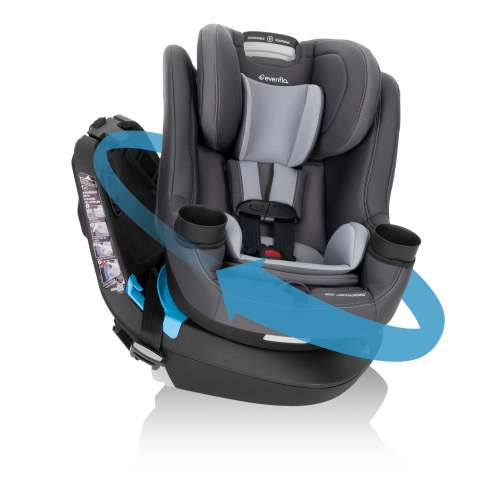 REO by Revolve360 Rotating Convertible Car Seat with Quick Clean Cover - Evenflo® Official Site – Evenflo® Company, Inc