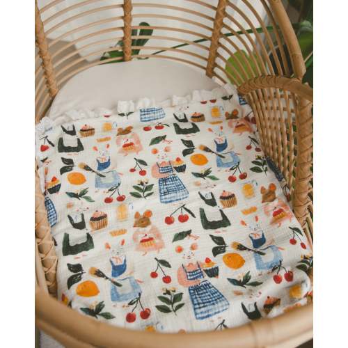 Organic Muslin Blanket - Mabel's Bakery