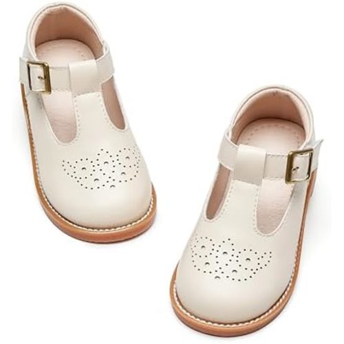 Kiderence Girls Flat Dress Shoes School Oxfords Marry Jane (Toddler/Little Kids)